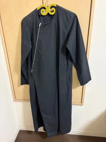 업체 클리닝 완료 ZUCCA 롱 코트 [ 네이비 색상 ]