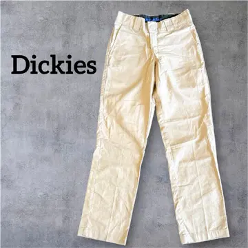 Dickies 베이지 스트레이트 팬츠