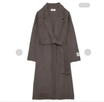 새상품급 SNIDEL sustainable 리버 코트 DBRW 브라운