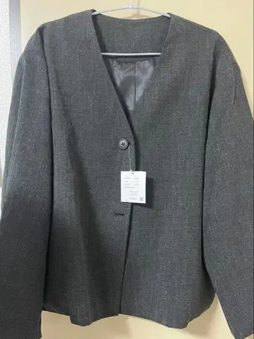 NOAHL (노알) 노카라 자켓 블랙 프리 사이즈