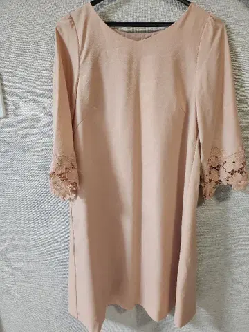 POURVOUS 핑크 원피스