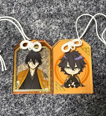 문호 스트레이독스 AGF 에도가와 란포 부적 키링