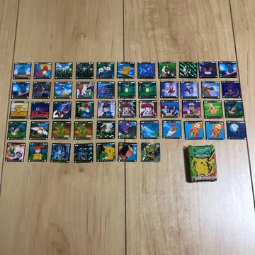 포켓몬스터 GB 포켓 카드 애니메이션 베스트 장면 컬렉션 당시 물품