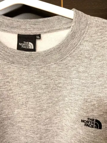 THE NORTH FACE 스몰 로고 헤더 맨투맨 크루 XL