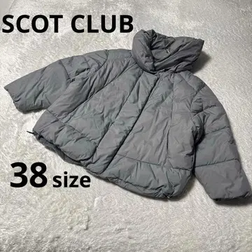 SCOT CLUB 스콧 클럽 패딩 자켓 라이트 그레이 38 야마다야