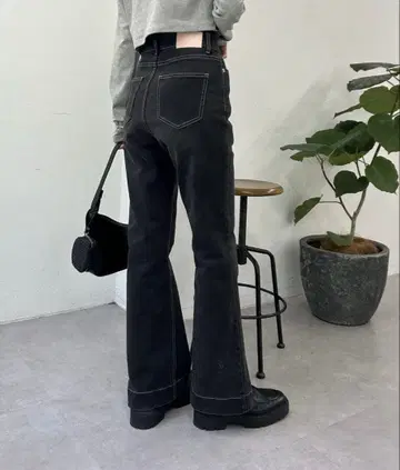 mystic 스트레치 플레어 데님