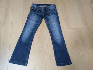 제조사 불명 QL257SD 17020770 부츠컷 데님 사이즈 S