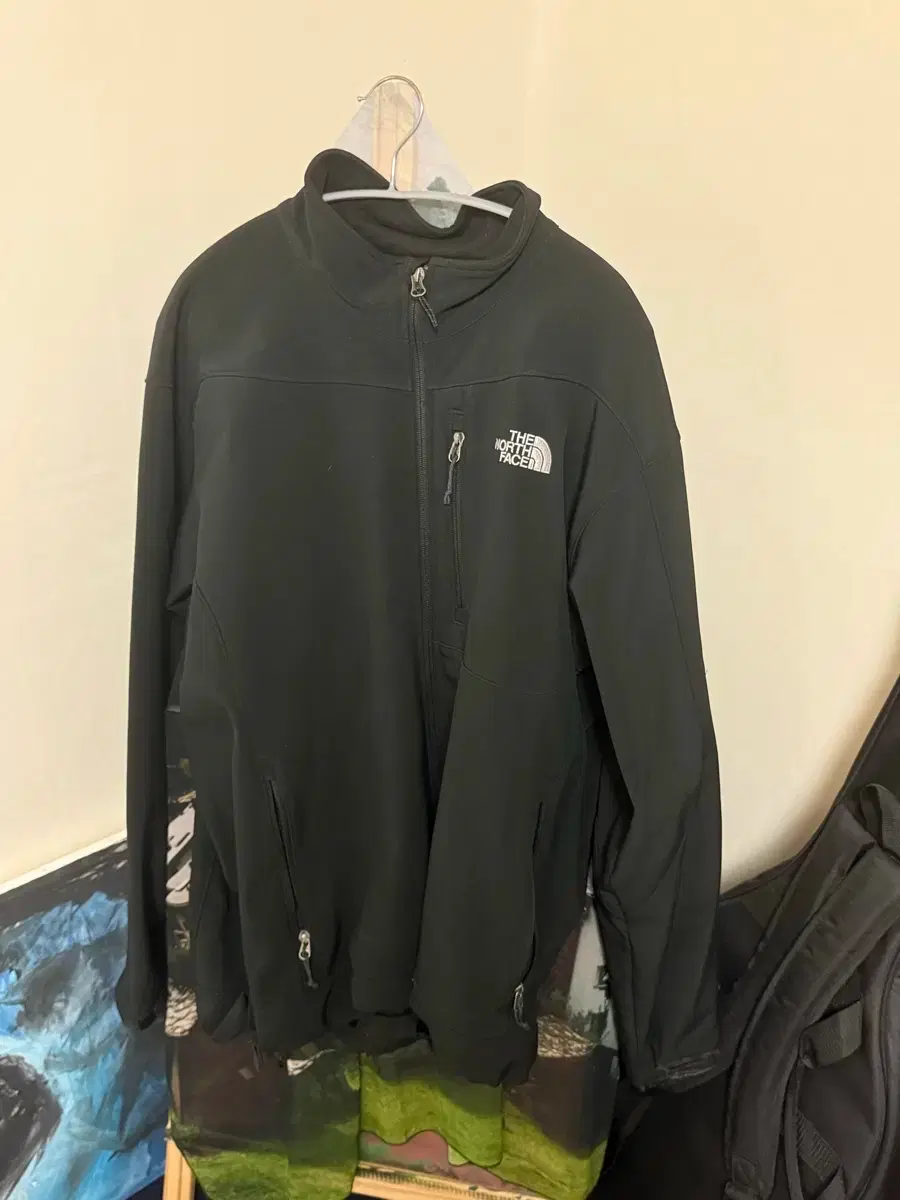 The North Face Black Windbreaker Jacket XXL