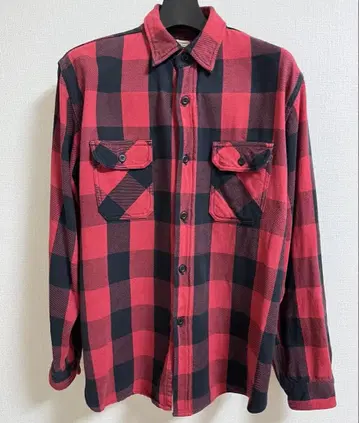 WAREHOUSE 헤비 플란넬 셔츠 버팔로 체크 42