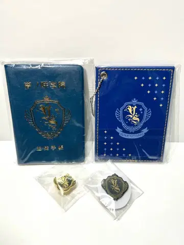 낱개 판매 불가! 앙스타 유메노사키 학원 학생 수첩 핀 배지 패스 케이스