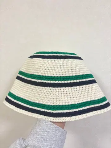 niko and - 버킷햇 아이보리 스트라이프