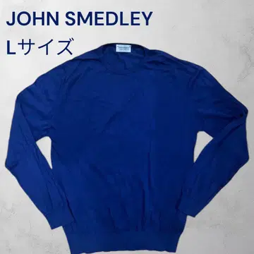 새상품급 존스메들리 스테디셀러 코튼 니트 블루 L