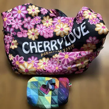 CHERRY LOVE 꽃무늬 백