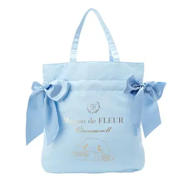 Maison de FLEUR 시나모롤 더블 리본 토트백