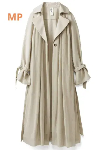 IEDIT 튤 레이어드 드레스 코트 펠리시모