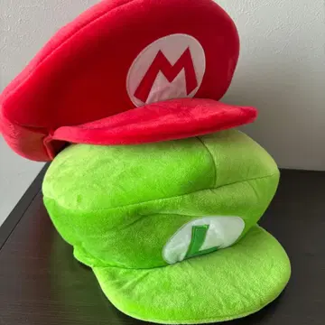 USJ 유니버셜 마리오 루이지 모자 세트