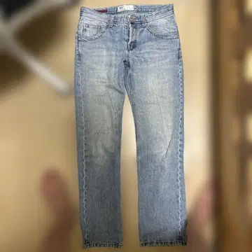 Genuine Denim 스트레이트 데님 라이트 블루