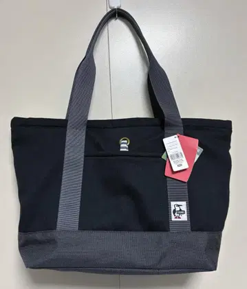 참스 토트백 맨투맨 나일론 블랙/차콜