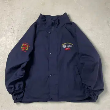 90년대 USA제 Ford 포드 스윙탑 블루종 자켓 자수