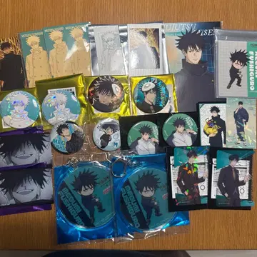 주술회전 후시구로 메구미 묶음 판매 말큐브 마루이 캔뱃지 주술회전 플라자