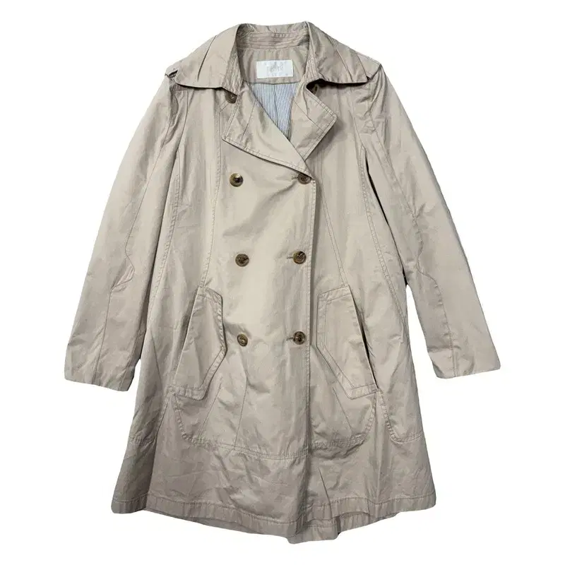 System Beige Classic Trench Coat 82-94-160