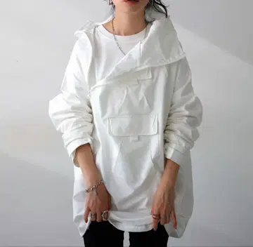 [ 새상품 ] 디자인 블루종 사이즈 F 화이트