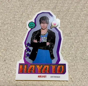 ONE N' ONLY 원엔 헤이토 스티커 라운드원