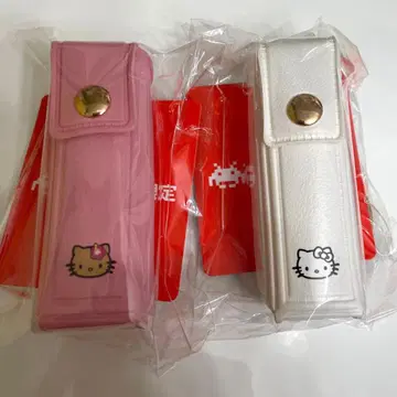 My 헬로키티 리본형 참 포함 립 파우치 립 케이스 도서 금일 한정 판매