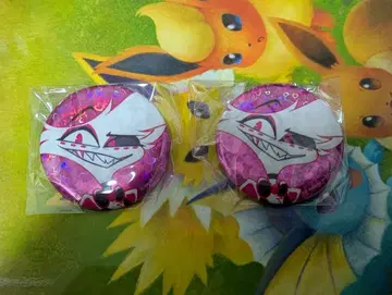 해즈빈 호텔 엔젤 홀로그램 캔뱃지 캡슐 토이