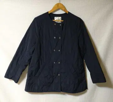 골든 베어 LL 사이즈 퀼팅 자켓 다크 네이비