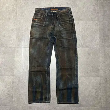 레어 GUESS 그라데이션 데님 빈티지 가공 29 (30) 새상품급