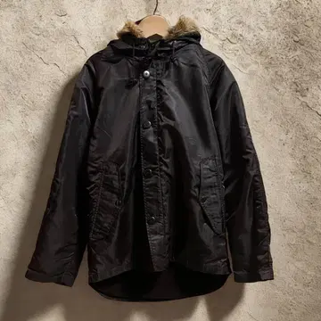 BEAMS SCHOTT 별주 보아 라이너 부착 코트