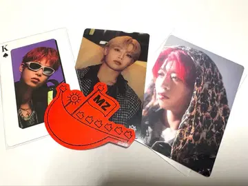 MAZZEL RYUKI 류키 트레이딩 카드 3장 & 스티커