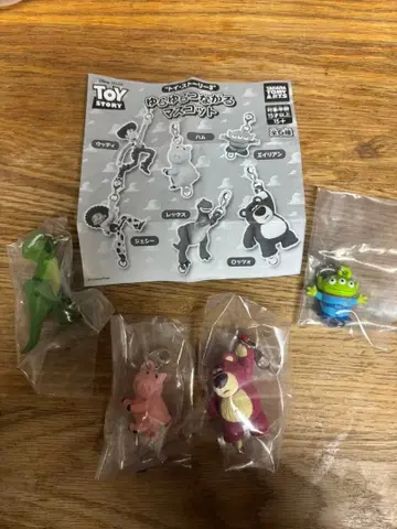 토이 스토리 가챠 피규어 4체 세트