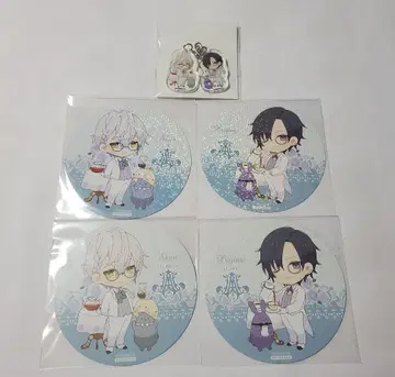 츠키우타. 애니카페 코스터 참 무츠키 하지 시모츠키 슌