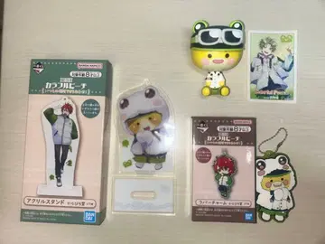 컬러풀 피치 1번 복권 아크릴 스탠드 & 러버 참 & 피규어 & 카드