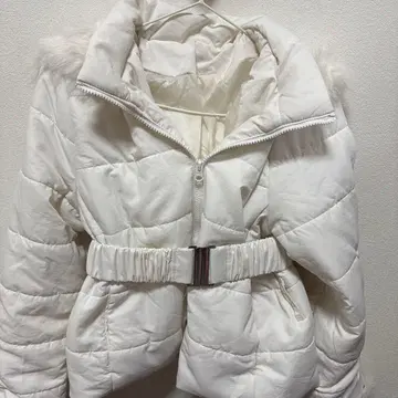 GRL 퍼 다운 자켓