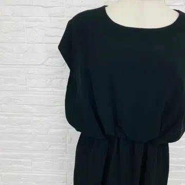 SONO 소노 슬리브리스 원피스 블랙 M