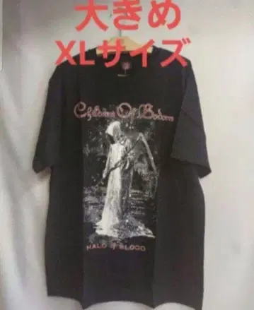 밴딩 T셔츠 Children of bodom 칠보돔 XL 사이즈