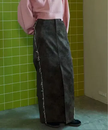 MAISON SPECIAL 비건 타이트 스커트