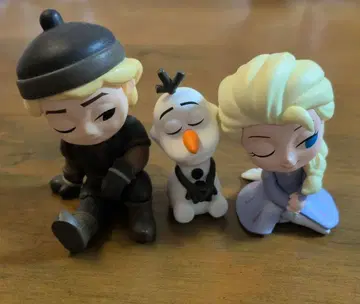 어깨 쿵 겨울왕국 크리스토프 올라프 엘사 디즈니 가챠가챠