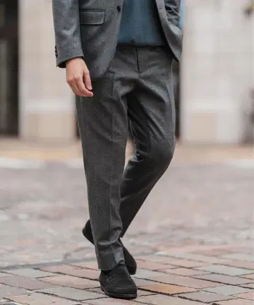 에디피스 SUPER 120's 울 사키소니 테이퍼드 팬츠