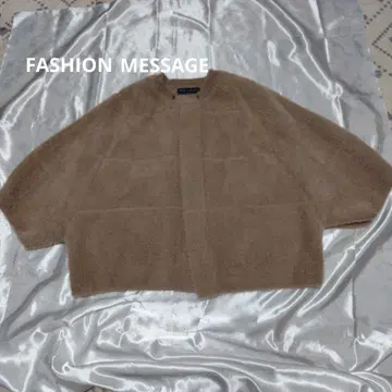 베이지 돌먼 슬리브 아우터