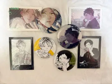 기븐 중국 한정 랜덤 상품 히이라기 겐쥰 배지 파샤코레 세트