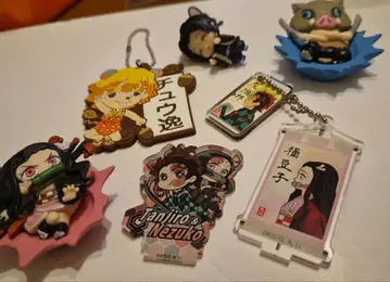 귀멸의 칼날 키링 세트