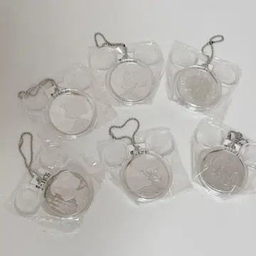 disney 원형 메달 5개 세트