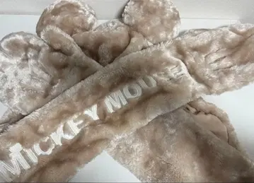 디즈니 리조트 귀 달린 머플러 팬캡