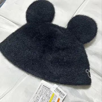 디즈니 미키 버킷햇 니트 니트 모자