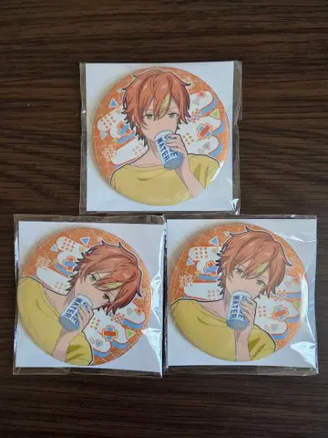 [프로세카] 하피코레 복권 E상 글리터 캔뱃지 시노노메 아키토 x 3