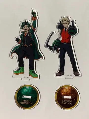 미도리야 이즈쿠 바쿠고 카츠키 아크릴 스탠드 2체 세트